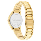 Calvin Klein Gold Dial Stainless Steel Strap Women Watch 25200346