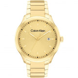 Calvin Klein Gold Dial Stainless Steel Strap Men Watch 25200349