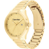 Calvin Klein Gold Dial Stainless Steel Strap Men Watch 25200349