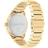 Calvin Klein Gold Dial Stainless Steel Strap Men Watch 25200349