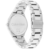 Calvin Klein White Dial Silver Stainless Steel Strap Women Watch 25200365