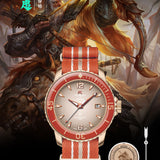 [USE CODE KINGDOM Enjoy $200 OFF] ROSDN Three Kingdoms Five Tiger Generals Series Automatic Mechanical Men's Watch G2753 | Limited Edition 500 Pieces