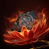 [USE CODE NEZHA Enjoy $300 OFF] ROSDN Nezha Series Automatic Mechanical Men's Watch 2766G | Free Detailed Nezha Collection Toy