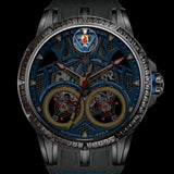 [USE CODE NEZHA Enjoy $300 OFF] ROSDN Nezha Series Automatic Mechanical Men's Watch 2766G | Free Detailed Nezha Collection Toy
