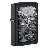 Zippo Lighter Black Harley-Davidson #28485