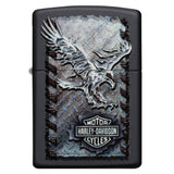 Zippo Lighter Black Harley-Davidson #28485