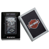 Zippo Lighter Black Harley-Davidson #28485