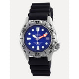 Ratio Free Diver Black PU Strap Men's Watch 32BJ202A-BLU