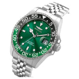 Invicta Pro Diver Green Dial Stainless Steel Strap Men's Watch 34105