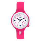 Fila Analog White Dial & Silicone Strap Women's Watch 38-201-016