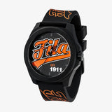 Fila Analog Black Dial Silicone Strap Unisex Watch 38-330-001