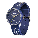 Fila MCMXI Blue Silicone Strap Men's Watch 38-344-004
