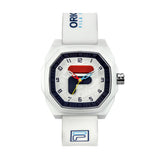 Fila MCMXI White Silicone Strap Men's Watch 38-348-001
