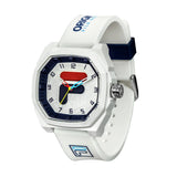 Fila MCMXI White Silicone Strap Men's Watch 38-348-001