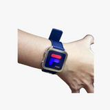 Fila Digital Blue Nylon/Silicon Strap Unisex Watch 38-6088-102