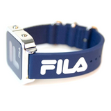Fila Digital Blue Nylon/Silicon Strap Unisex Watch 38-6088-102