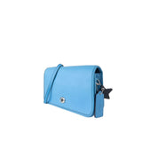 Imperfect Coach 38015 Turnlock Crossbody Glovetanned Leather - Azure Blue