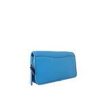 Imperfect Coach 38015 Turnlock Crossbody Glovetanned Leather - Azure Blue