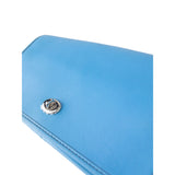 Imperfect Coach 38015 Turnlock Crossbody Glovetanned Leather - Azure Blue