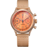 Red Star Bronze Pioneer Watch - Bronze Mechanical Chronograph | 38 Bronze-A