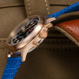 Red Star Bronze Pioneer Watch - Bronze Mechanical Chronograph | 38 Bronze-C