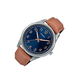 CASUAL ANALOG MTP-V005L-2B4UDF-P BROWN LEATHER MEN WATCH