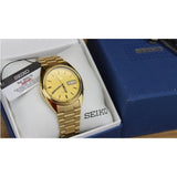 SEIKO 5 SYMC18K1P GOLD STAINLESS STEEL WOMEN'S WATCH