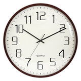 Mapple Leaf Bordeaux Classic Silent Wall Clock – Wine Red Model 4017#