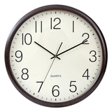 Mapple Leaf Noir Oak Silent Wall Clock – Smoke Black Model 4019#