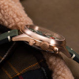 Red Star Bronze Heritage Watch - Bronze Mechanical Chronograph | 40 Bronze-B