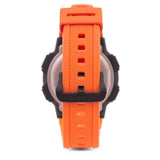 Casio Watch for Men's Orange Rubber Strap 100m Digital AE-1000W-4BVDF-P