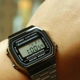 Casio Standard Digital Grey Stainless Steel Strap Watch For Men A168WGG-1ADF-P