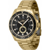 Invicta Pro Diver Black Dial Gold Stainless Steel Strap Men's Watch 47131