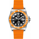 Invicta Pro Diver Black Dial Orange Silicone Strap Men's Watch 47162