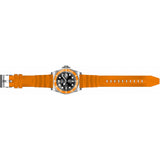 Invicta Pro Diver Black Dial Orange Silicone Strap Men's Watch 47162