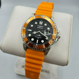 Invicta Pro Diver Black Dial Orange Silicone Strap Men's Watch 47162