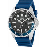 Invicta Pro Diver Black Dial Blue Silicone Strap Men's Watch 47165