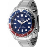 Invicta Pro Diver Blue Dial Silver Stainless Steel Strap Men's Watch 47219