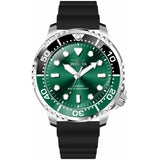 Invicta Pro Diver Green Dial Black Silicone Strap Men's Watch 47223