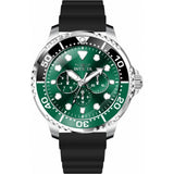 Invicta Pro Diver Green Dial Black Silicone Strap Men's Watch 47232