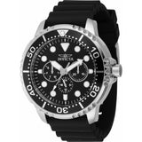 Invicta Pro Diver Black Dial Silicone Strap Men's Watch 47234