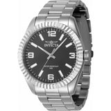 Invicta Specialty Black Dial Silver Stainless Steel Strap Men's Watch - 47448