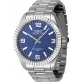 Invicta Specialty Blue Dial Silver Stainless Steel Strap Men's Watch - 47451