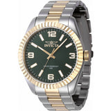 Invicta Specialty Green Dial Two-Tone Stainless Steel Strap Men's Watch - 47455
