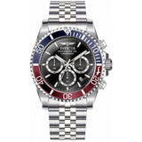 Invicta Specialty Black Dial Stainless Steel Strap Men's Watch - Chronograph | 48117