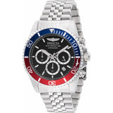 Invicta Specialty Black Dial Stainless Steel Strap Men's Watch - Chronograph | 48117