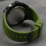 Invicta Racing Green Silicone Strap Men's Watch - Chronograph | 48162