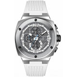 Invicta Racing White Silicone Strap Men's Watch - Chronograph | 48163