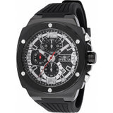 Invicta Racing Black Silicone Strap Men's Watch - Chronograph | 48164