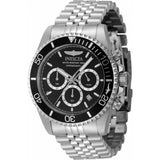 Invicta Pro Diver Black Dial Stainless Steel Strap Men's Watch - Chronograph | 48381